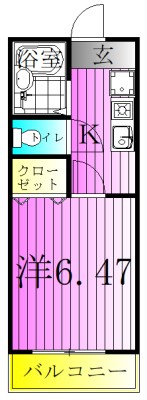 サンフォートソフィア 間取り図