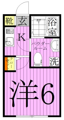 エクシリア北綾瀬 間取り図