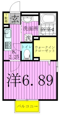 ヴィラ・エトワール 間取り図
