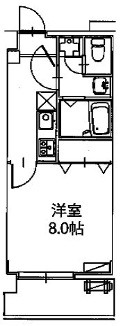 SCELTO・K 110号室 間取り