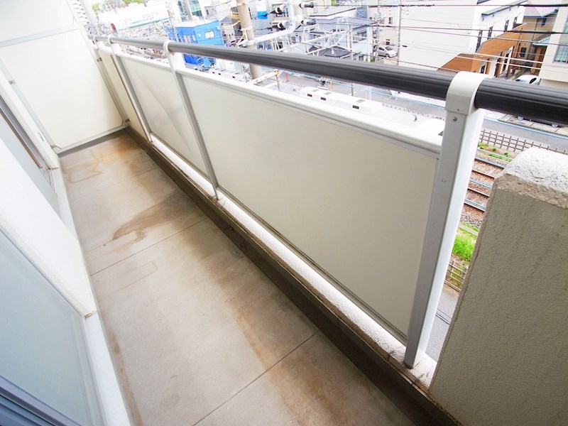 小暮コーポラス ベランダ