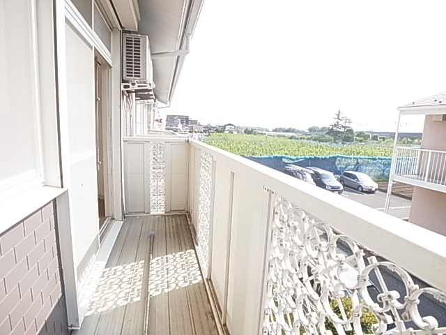 サンライズ皆川Ⅰ ベランダ