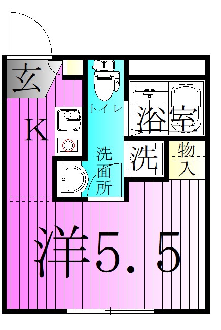 Buzz西新井 間取り図