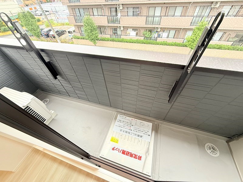 セレスティア大谷田Ⅱ ベランダ