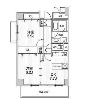 第六鳥塚ビル 間取り図