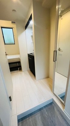 ヴィラ竹ノ塚  玄関