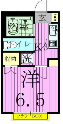 サン・ルビー 間取り図