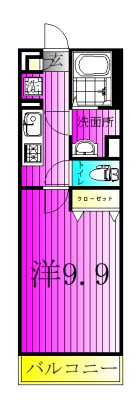 リブリ・レナトゥス 105号室 間取り