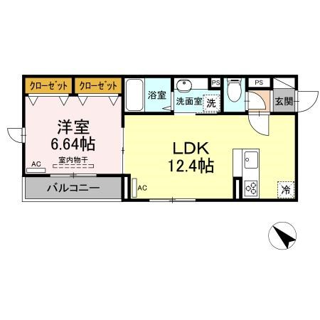 セレスティア荒川 間取り図