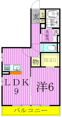 Ｄｅａｒｃｏｕｒｔ 間取り図