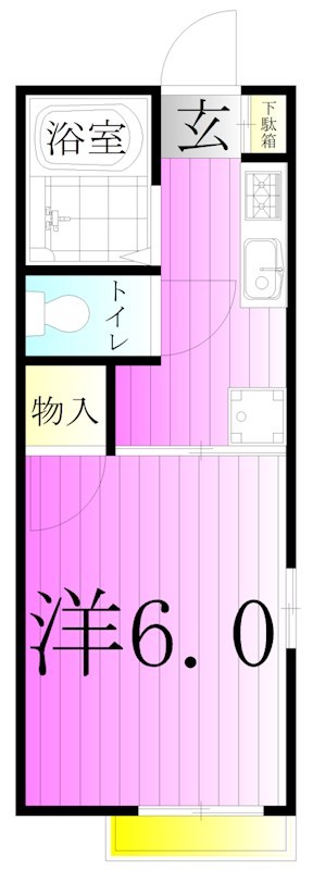 ソーラーハイツ 間取り図
