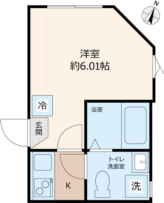 メゾンド・アヴェニール亀有 間取り図