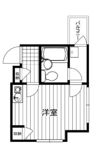 ベルトピア松戸第7 401号室 間取り