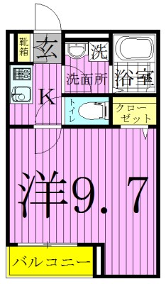 ウィステローナ 間取り図