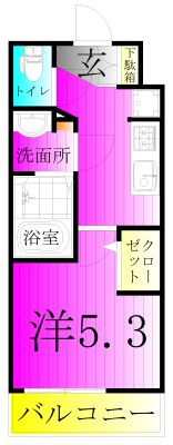 GENOVIA天王台 間取り