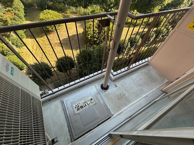 ハイマート天王台A1号棟 ベランダ