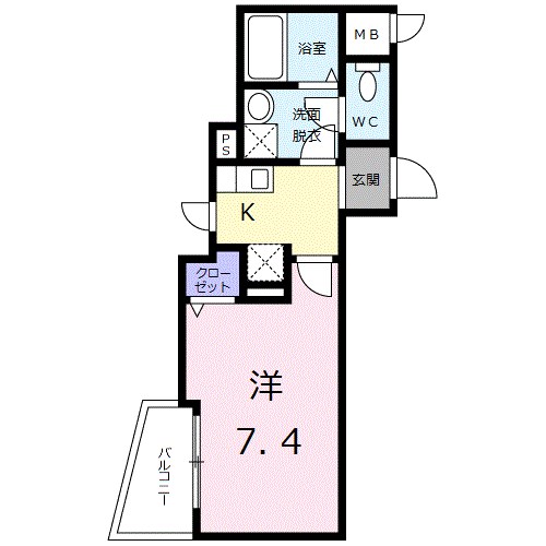 ラビット・イヤー・アイリス 間取り図