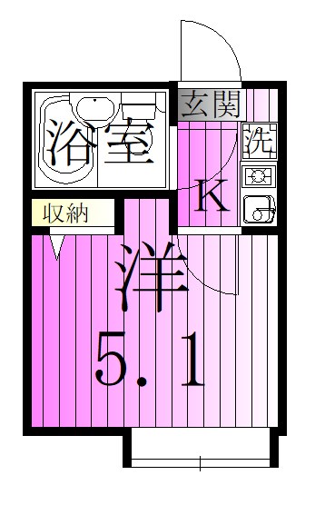 アーバンハイツＤ 間取り図