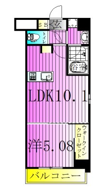 S-RESIDENCE千住大橋 間取り図