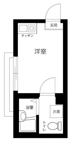APT西新井 間取り図