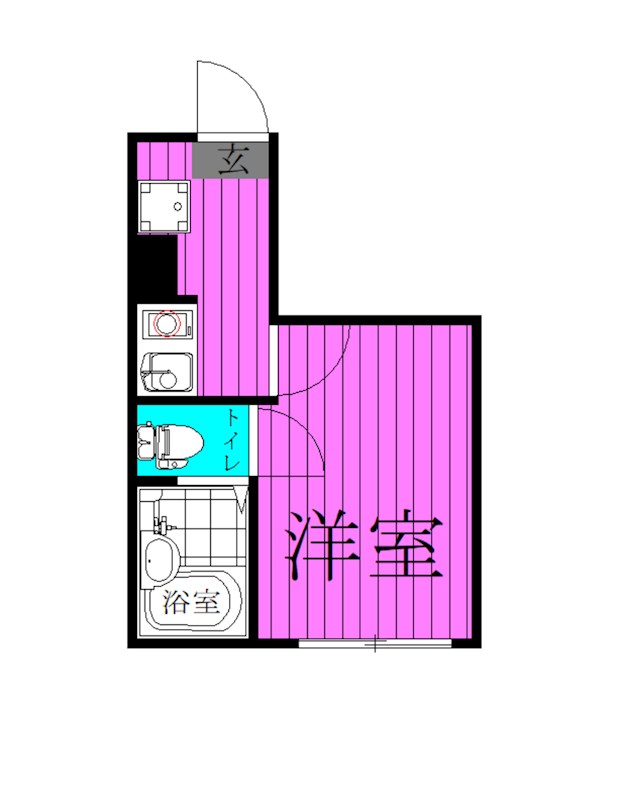 APT西新井 間取り図