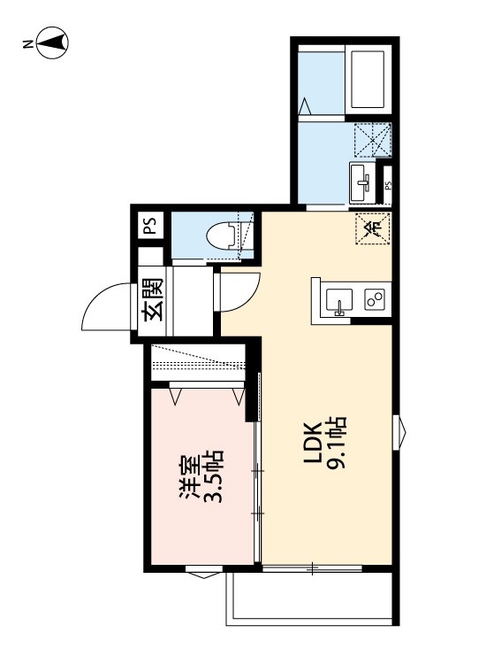 DolceVita南流山 間取り