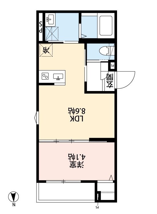 DolceVita南流山 間取り