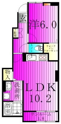 カーサ・フォーリスト 間取り