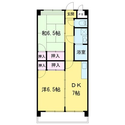 ハシェンダ東和 間取り図