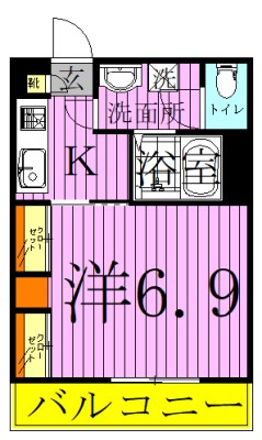 リブリ・王子神谷 間取り図