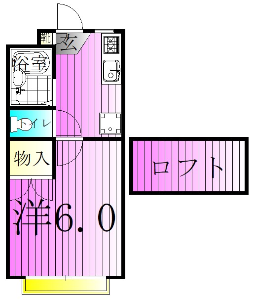 サンパレスオノ 間取り図