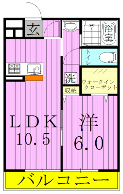 ルガーナ 間取り図
