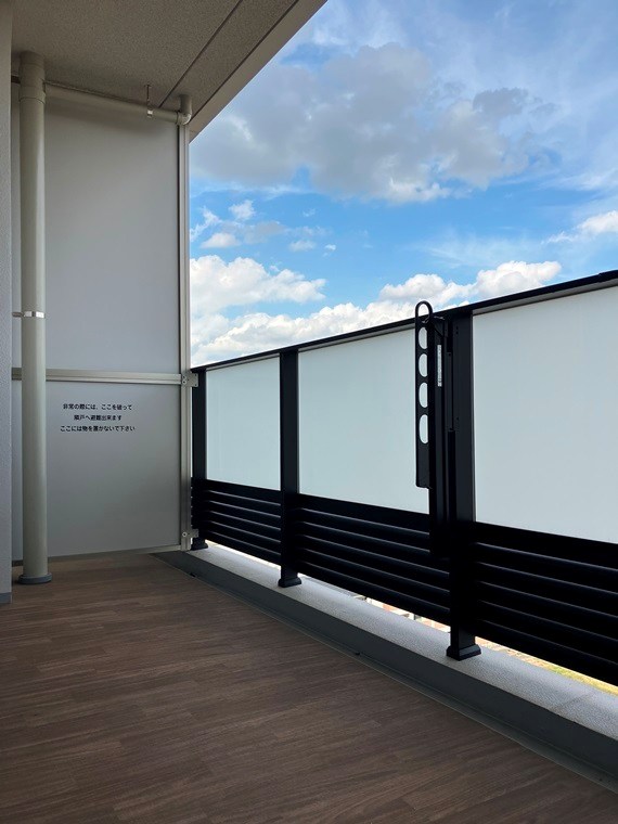 オハナ　柏たなかパークフロント ベランダ