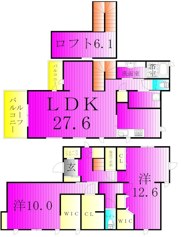若柴戸建 間取り