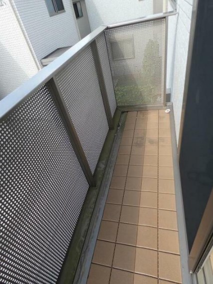 シャン・ド・フルール  ベランダ