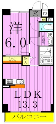 shoebill（シュービル） 間取り図