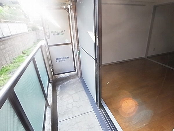 ザ・グリーンマンション ベランダ