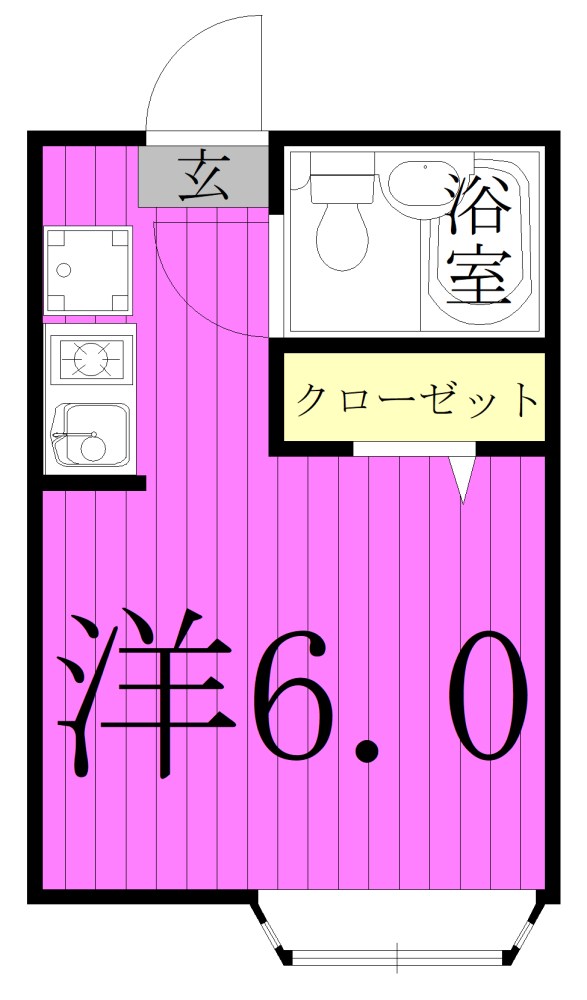 リバーサイド亀有 間取り図