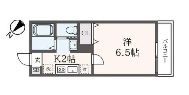 エルスタンザ柏東上町 106号室 間取り