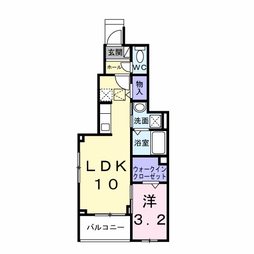 仮）八ケ崎７丁目アパート 間取り