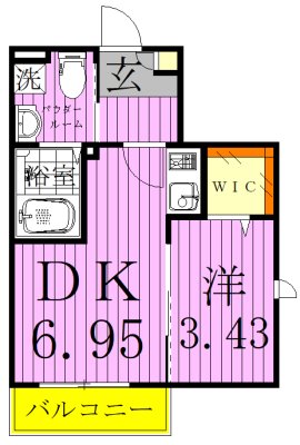 プラーナ八潮 間取り図