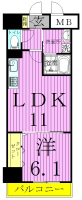 グレイス綾瀬 間取り図