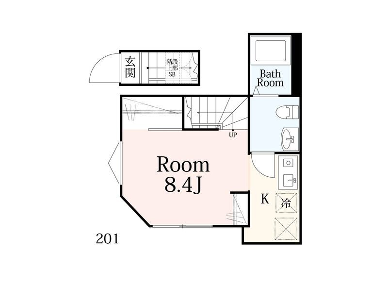 リオグランデ北千住 間取り図