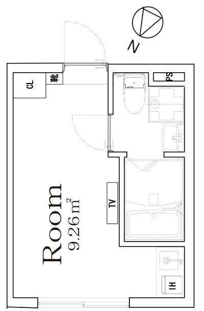 Boasorte町屋 間取り図