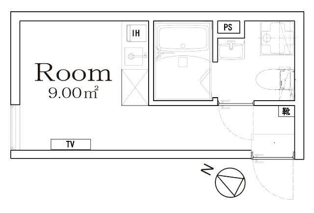 Boasorte町屋 間取り図