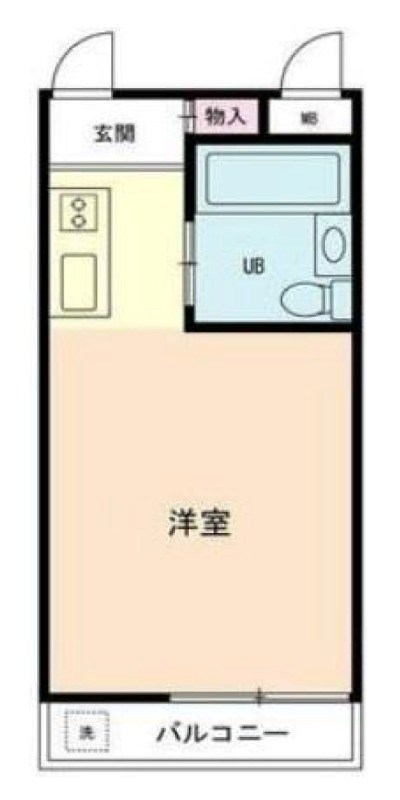 スカイコート金町 間取り図