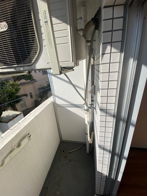 スカイコート金町 ベランダ