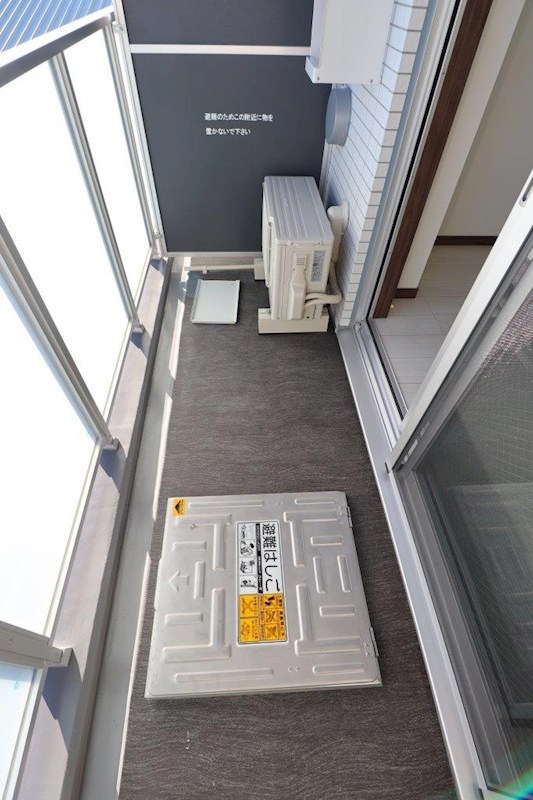 ジェノヴィア京成立石Ⅲスカイガーデン ベランダ