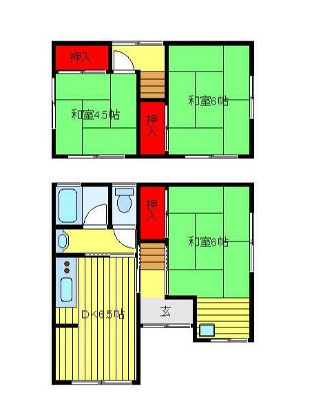 松戸市栄町8丁目邸宅　1 間取り
