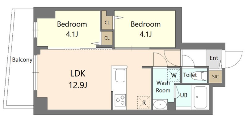 S-RESIDENCE北綾瀬awesome 間取り図
